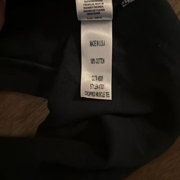 AGOLDE Cropped Muscle Tank Top M - Picture 6 of 6